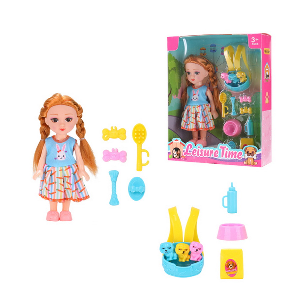 MUÑEQUITA CON ACCESORIOS