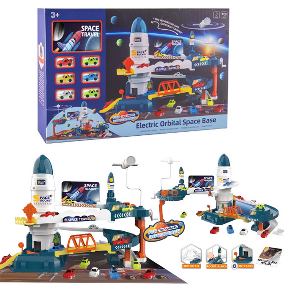 PARKING COHETE ESPACIAL 6 AUTOS