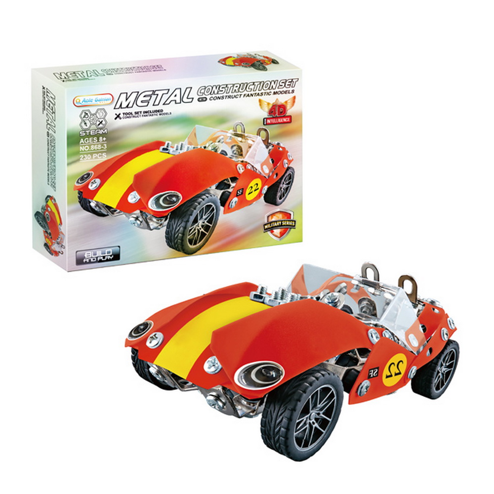 MECANO AUTO METALICO 230 PCS.